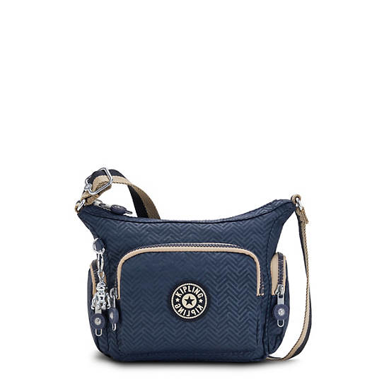 Kipling Gabbie Mini Printed Crossbodytassen Blauw | BE 1124KO